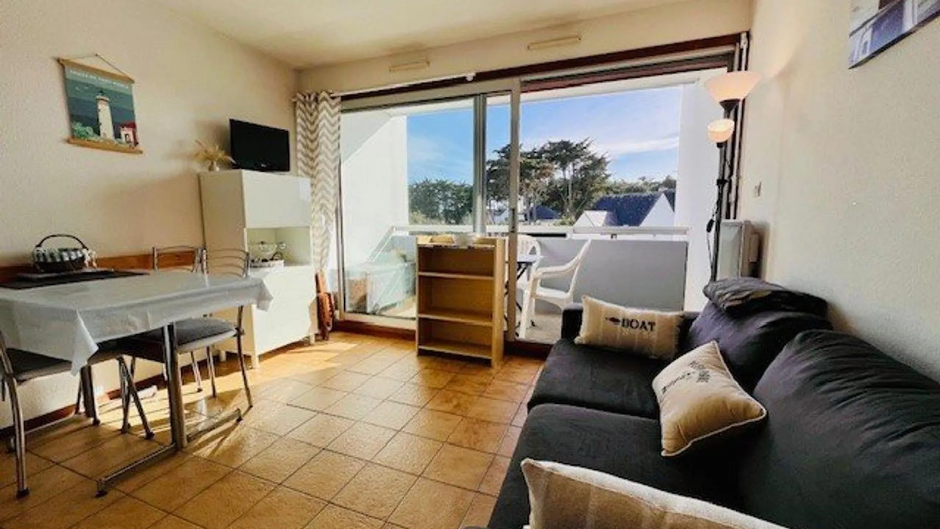 Charme A Quiberon : 2 Pieces Cosy, Proche Plage, Balcon Sud, Parking Inclus - Fr-1-478-266 0*,  Fransa