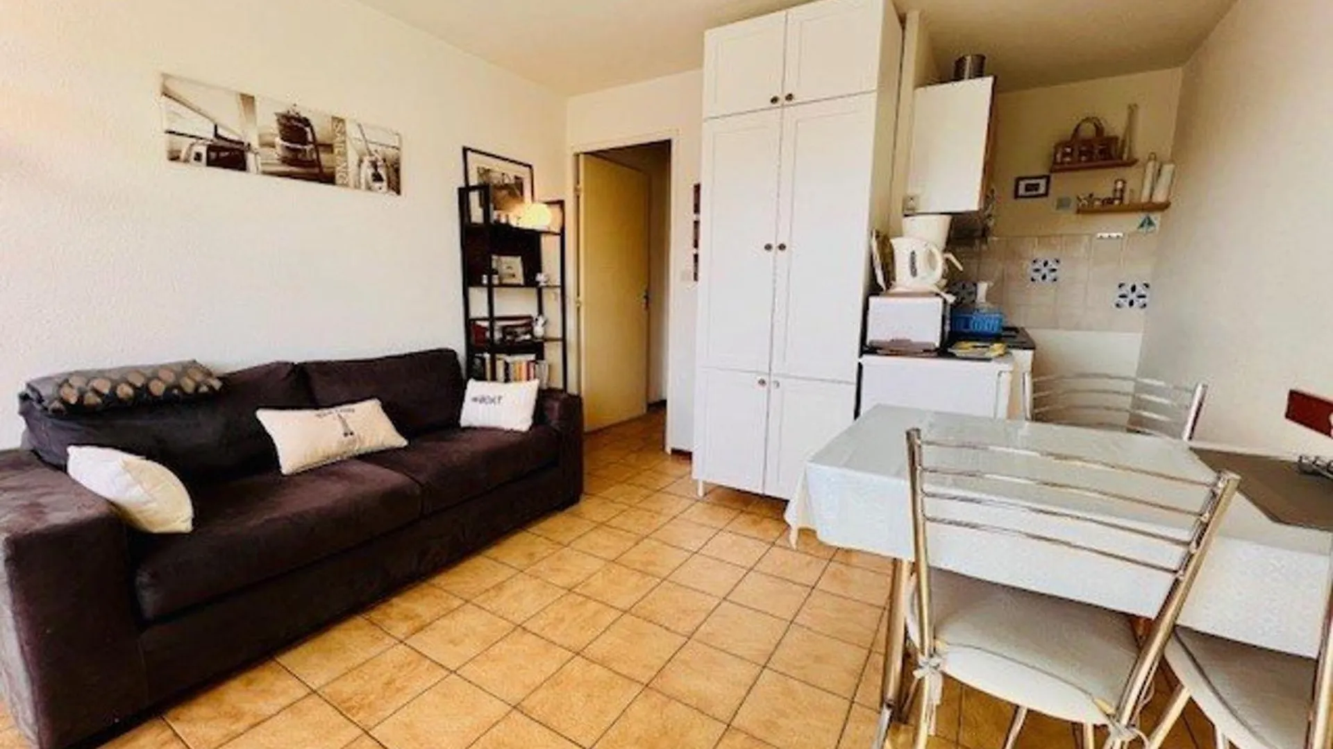 Charme A Quiberon : 2 Pieces Cosy, Proche Plage, Balcon Sud, Parking Inclus - Fr-1-478-266 Daire